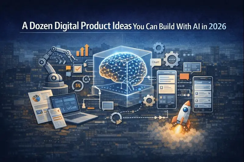 A Dozen Digital Product Ideas You Can Build With AI in 2026