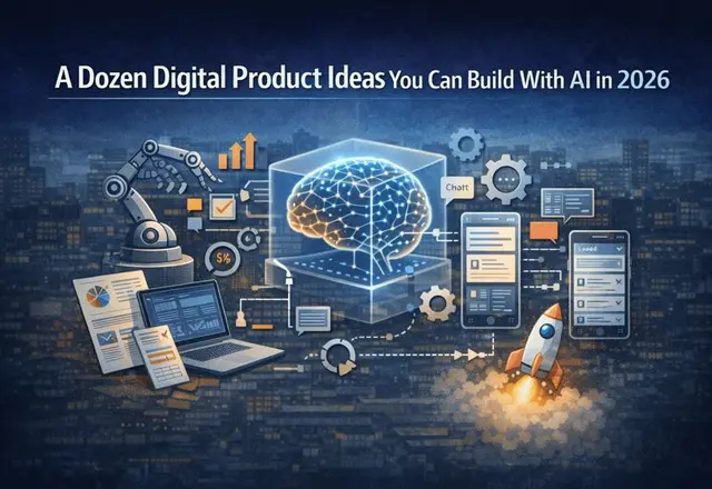 A Dozen Digital Product Ideas You Can Build With AI in 2026