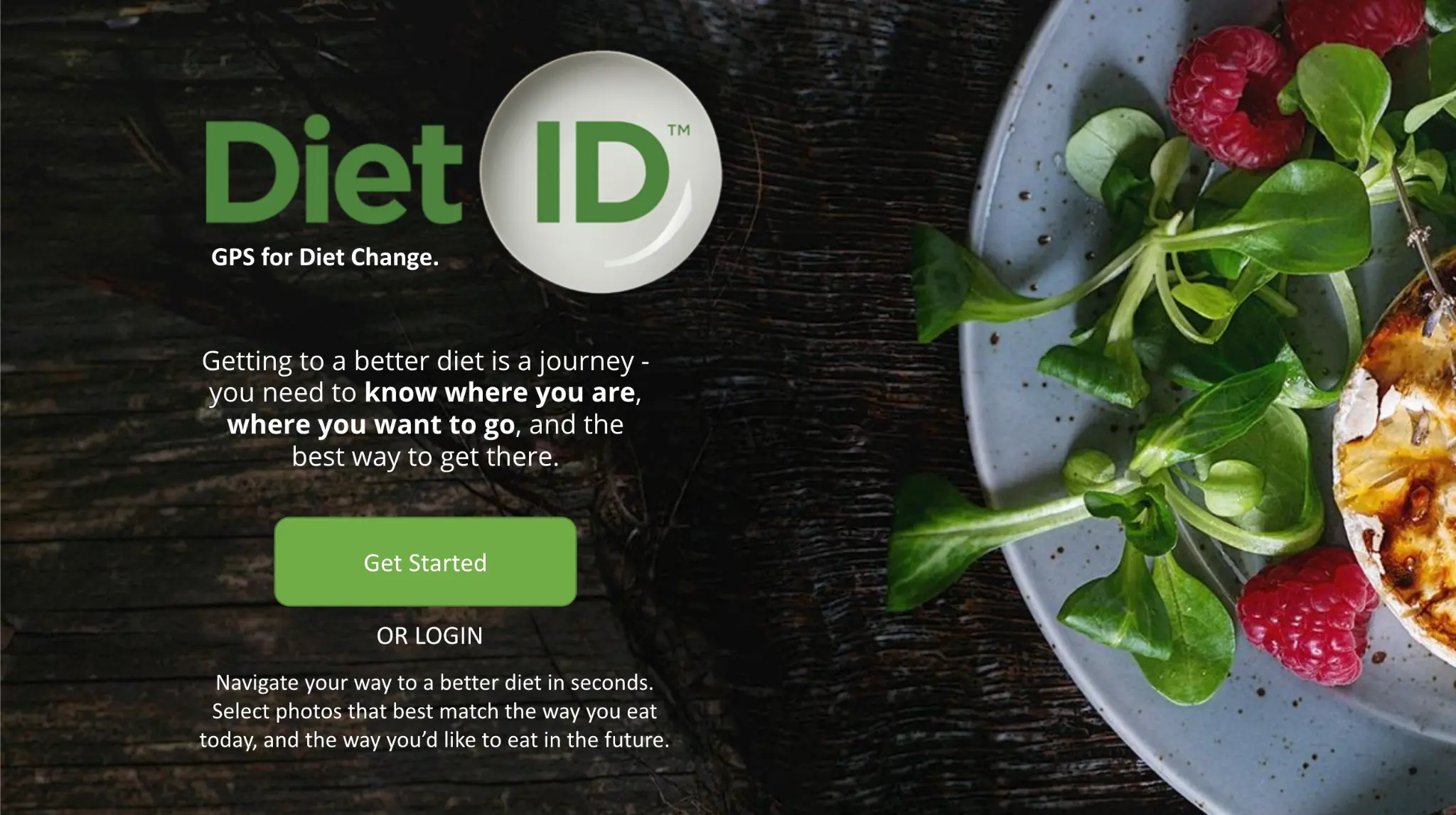 Diet ID UX design