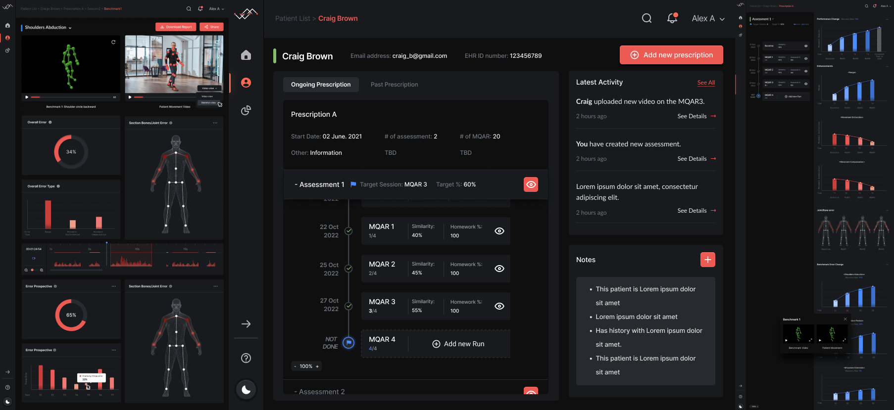 LineDance AI Movality physical therapy movement analysis product