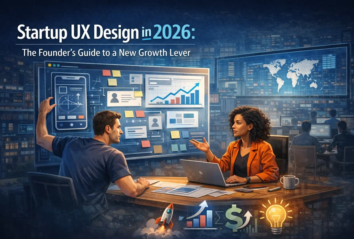 Startup UX Design in 2026: The Founder’s Guide to a New Growth Lever